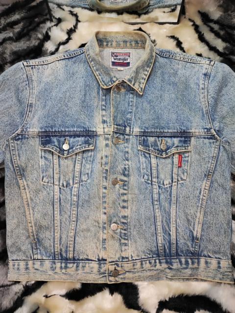 Other Designers Vintage × Wrangler - Vintage Wrangler Trucker Denim Jacket L