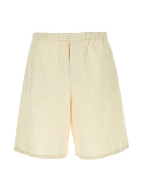 Sand Cotton Bermuda Shorts