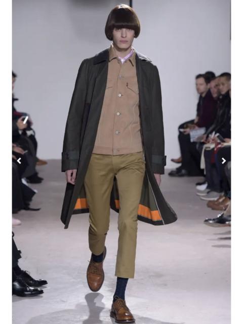 Junya Watanabe MAN Junya Watanabe Hervier F/W’16 Elbow Patch Wax Coated Coat