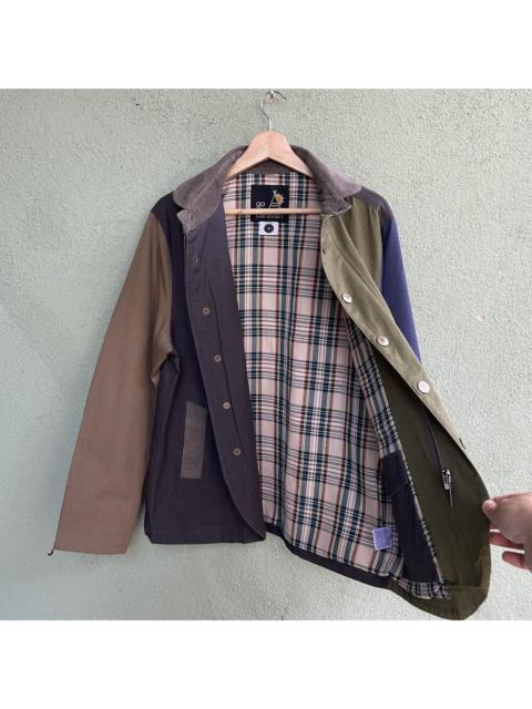 Other Designers go slow caravan - Vintage Go Slow Cavaran 4 Tone Colour Zipper Ups Jacket