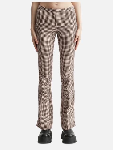 Acne Studios PIERA CHECK TROUSERS