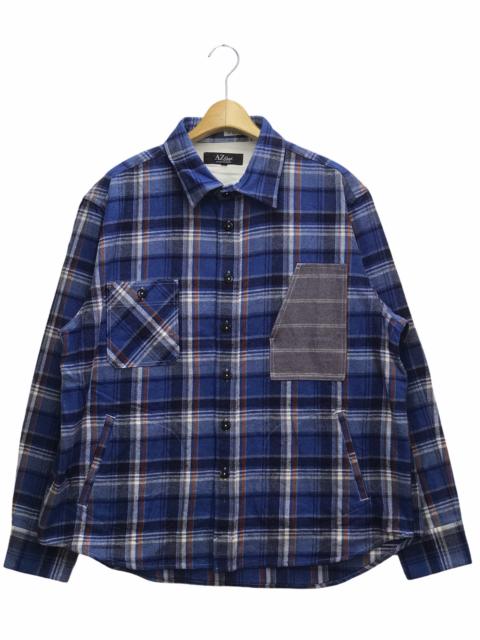 Other Designers Designer - Az Design Japanese Brand Flanel Jacket