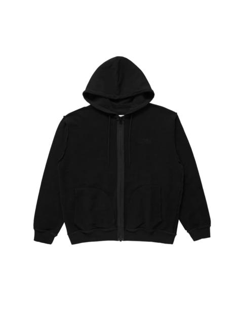MM6 Maison Margiela MM6 Reversed Sweat Zip Up Hoodie Black