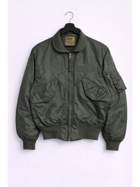 Other Designers Vintage 60s U.S. Military Flight Jacket MA-1 / CWU Style