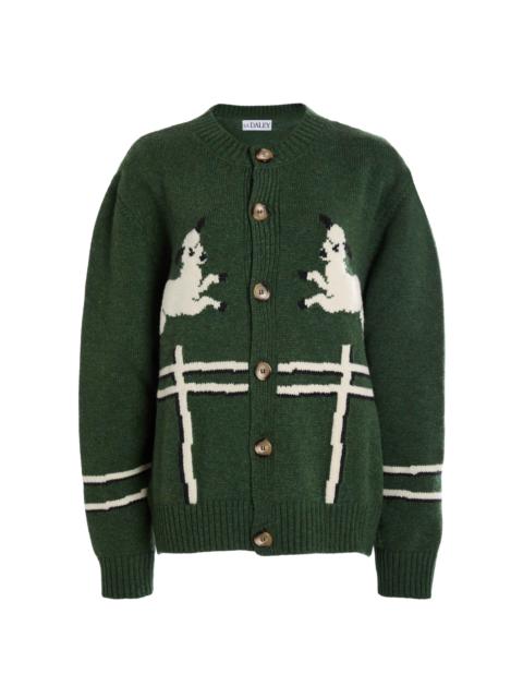 S.S.DALEY Cyril Wool Cardigan green