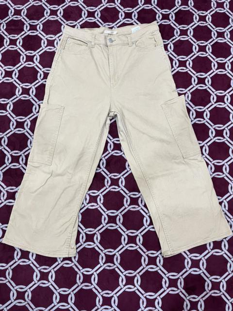 Levi's Levis High Waisted Wide Leg Crop Denim