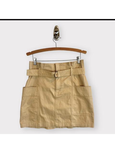 Other Designers WILD FABLE - High Waist Belted Khaki Cargo Mini Skirt Women's Medium