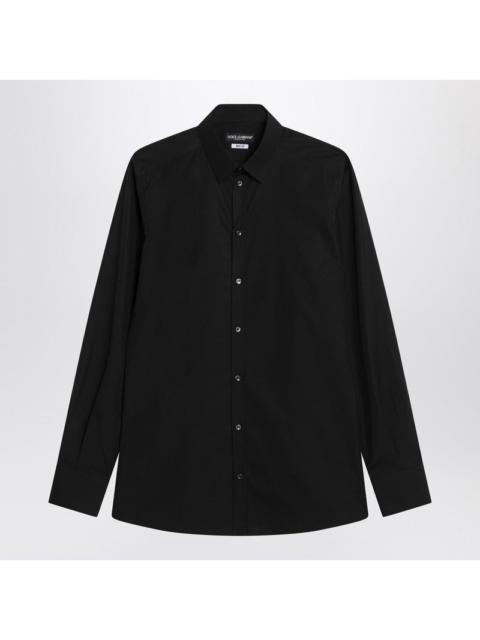 Dolce & Gabbana Dolce&Gabbana Black Cotton Shirt Men
