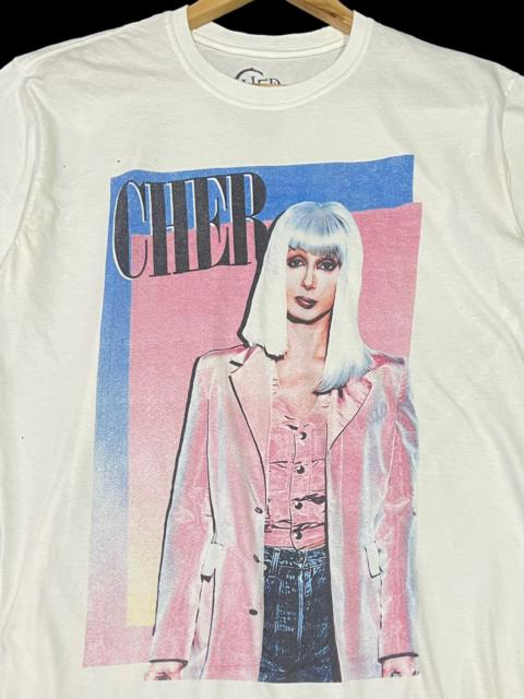 Other Designers Tour Tee - CHER T-SHIRT WITH PRETTY COLOURS LEGEND ARTIST SINGERS