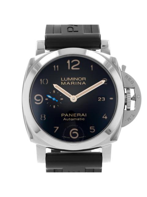 Pre-owned Panerai Luminor Marina Automatic Black Dial Men's Watch PAM01312