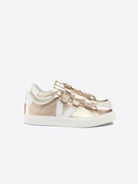 VEJA RECIFE LEATHER PLATINE WHITE