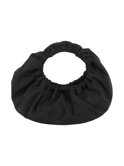 Alexander Wang Black Fabric Crescent Small Handbag