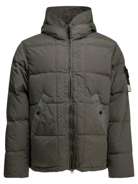 Stone Island Stone Island Nylon Metal Short Down Jacket Grey