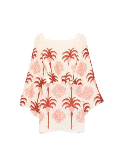 After Wave mini dress