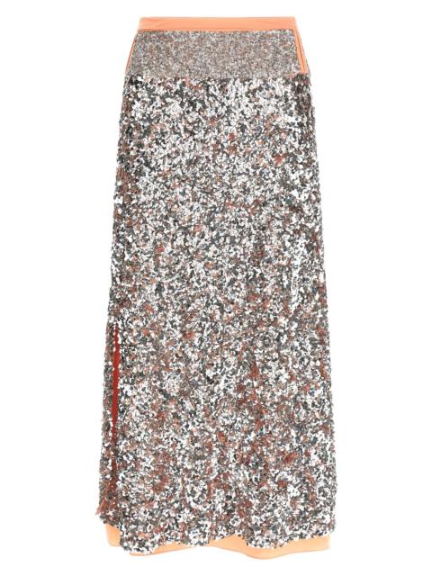 rabanne Sequin skirt