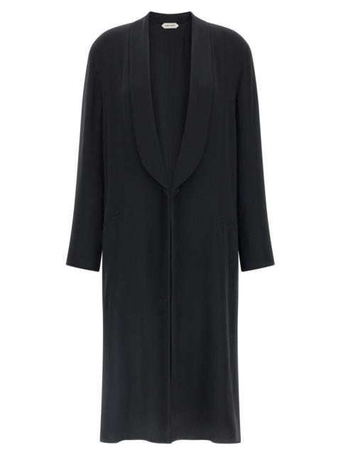 Other Designers Alberta Ferretti Women Silk Georgette Coat