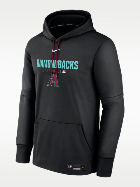 Nike Arizona Diamondbacks Authentic Collection Men's Nike Therma MLB Pullover Hoodie