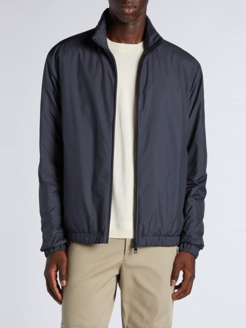 Moncler Moncler Berre Wind Resistant Down Jacket in Night Sky at Nordstrom