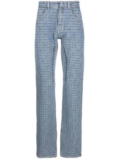 Givenchy Givenchy Men 4G Logo Denim Cotton Jeans