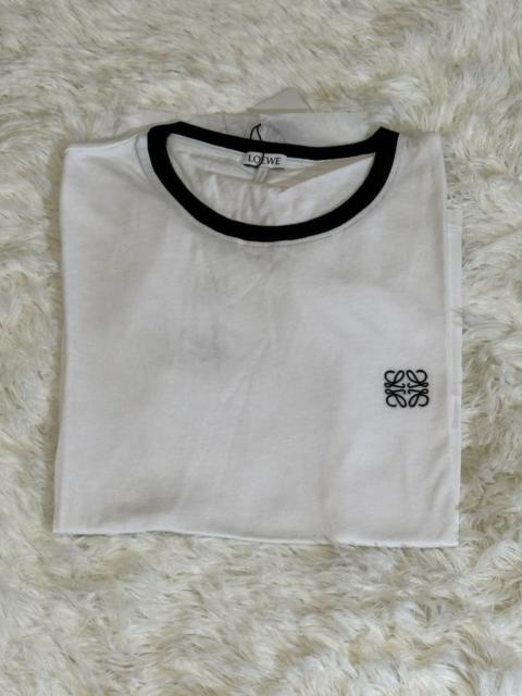 Loewe Loewe white crop top