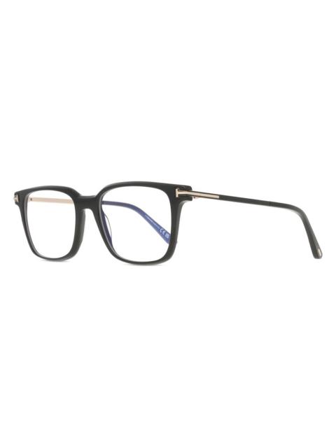 TOM FORD Tom Ford Blue Light Block Square Men's Eyeglasses FT6124-B 001 53