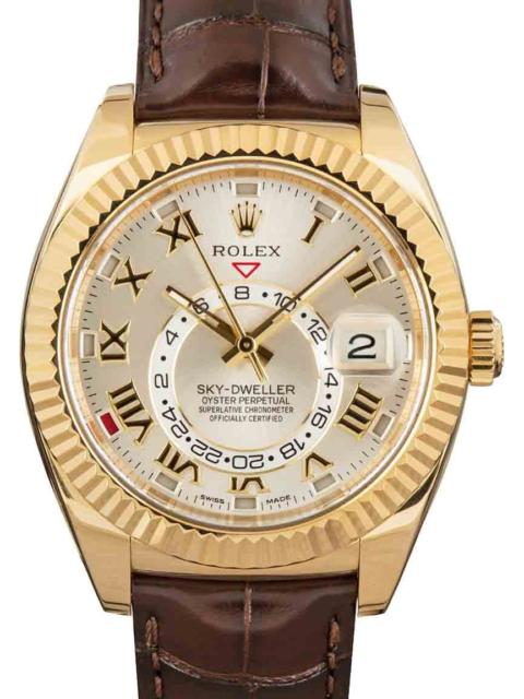 ROLEX Rolex Sky-Dweller 326138 Silver Roman Dial