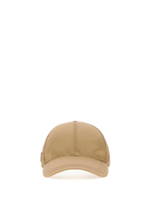 Prada Prada Men Beige Re-Nylon Baseball Cap