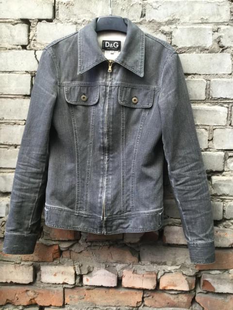 Dolce & Gabbana SS99 denim zip-up jacket.Like Jean Paul Gaultier
