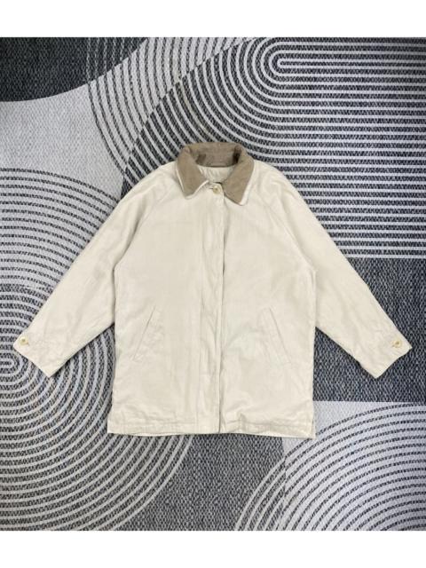 Other Designers London Fog Overcoat In Beige Jacket