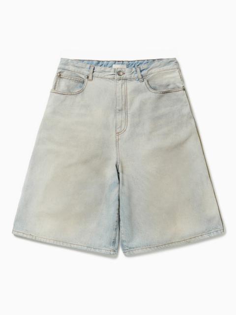 1989 STUDIO - 1989 STUDIO Light blue denim shorts