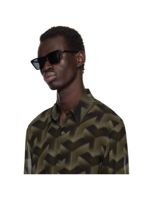 SAINT LAURENT Saint Laurent Men Sunglasses Black Cat Eye SL737 MICA THIN 001 BRAND NEW