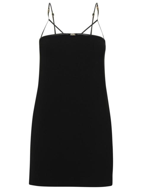 Dsquared2 Mini Dress In Black Polyester Woman