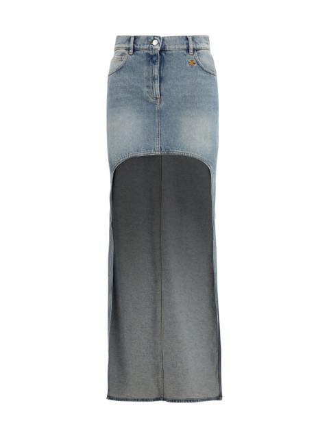 courrèges Courrèges Denim Circle Skirt