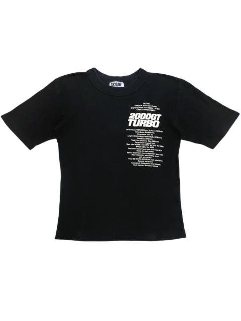 Other Designers Vintage - RARE! VTG 80s NISSAN SKYLINE 2000GT ES TURBO PROMO TEE