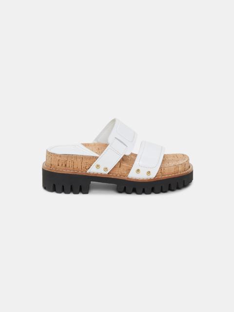 DOROTHEE SCHUMACHER CORK CONTRAST sporty sandal