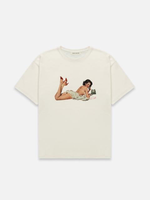 DUKE + DEXTER Pin Up I Vintage White T-Shirt