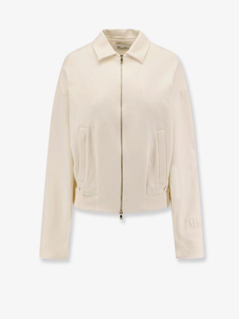 Max Mara Max Mara Argenta Silk And Cotton Sweatshirt