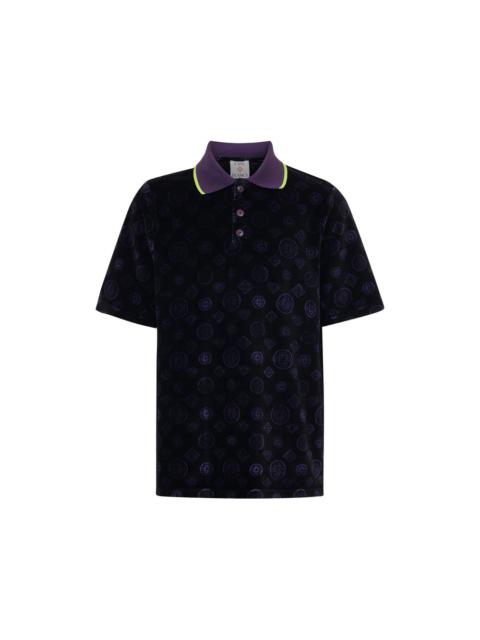 CASABLANCA Casablanca Black Polo Shirts Men