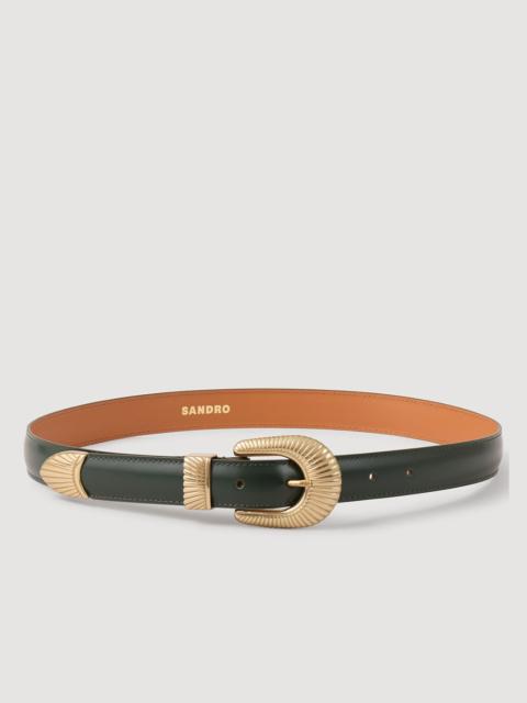 Sandro LEATHER BELT
