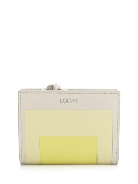 Loewe Compact Wallet Small Leather Goods White