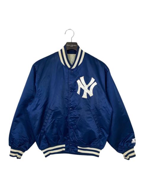 Other Designers MLB × Starter × Vintage - Vintage 80s Diamond collection starter varsity satin jacket