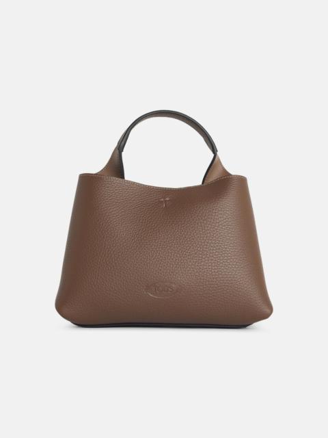 Tod's MICRO BAG IN BROWN LEATHER