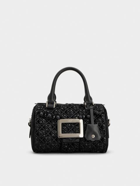 Belle Vivier Bag in velvet