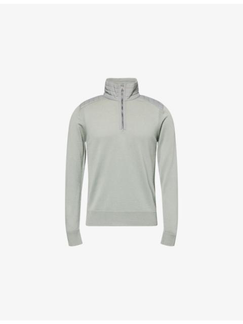 Belstaff Kilmington Quarter-Zip Wool Jumper