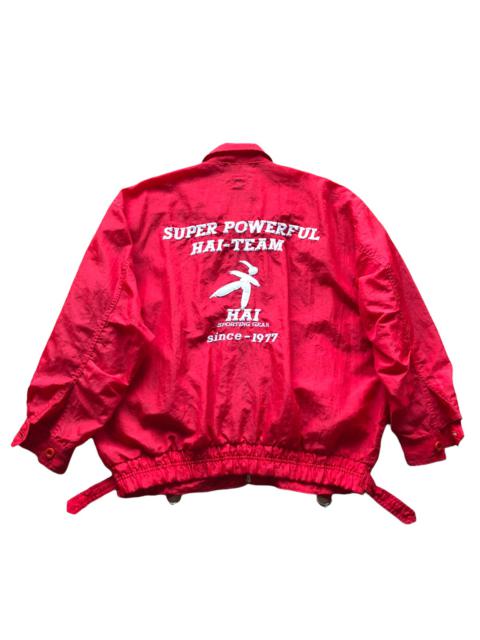 Other Designers Issey Miyake - 1980s Issey Miyake Hai Sporting Gear Team Bomber Jacket
