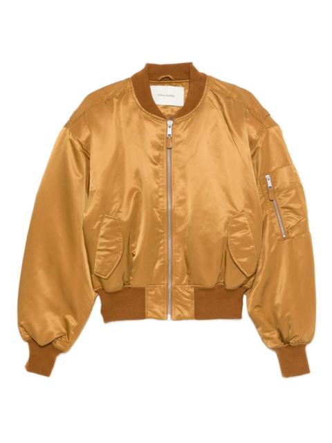 entire studios cropped broad bomber jacket