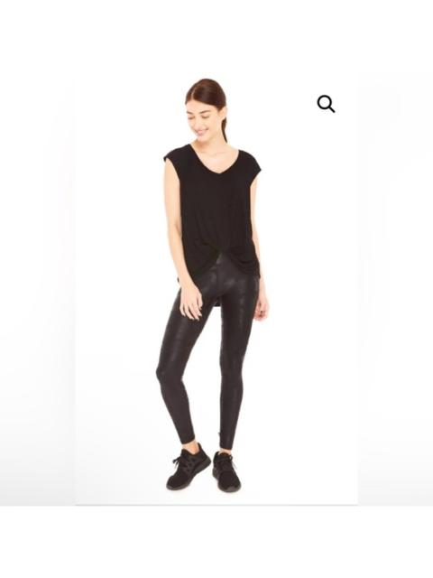 Other Designers New! Terez Black Camo Tall Band Leggings Legging‎ Sz XS $100