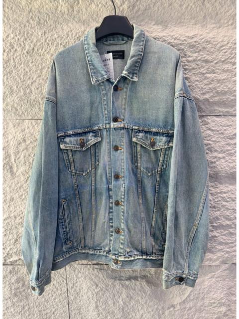 BALENCIAGA Balenciaga Blue Denim Jacket