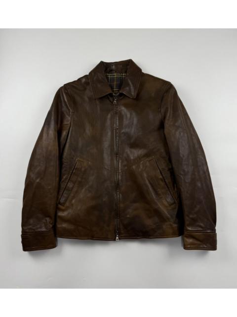 Jil Sander Jil Sander x Raf Simons Zip Leather Jacket