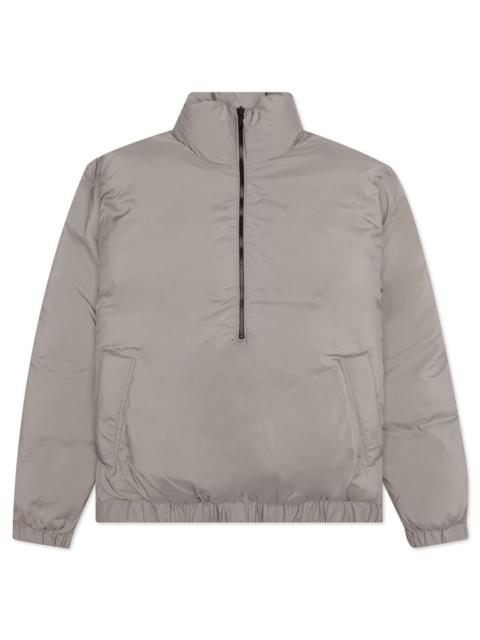 ESSENTIALS FEAR OF GOD ESSENTIALS QUILTED PULLOVER - DESERT TAUPE